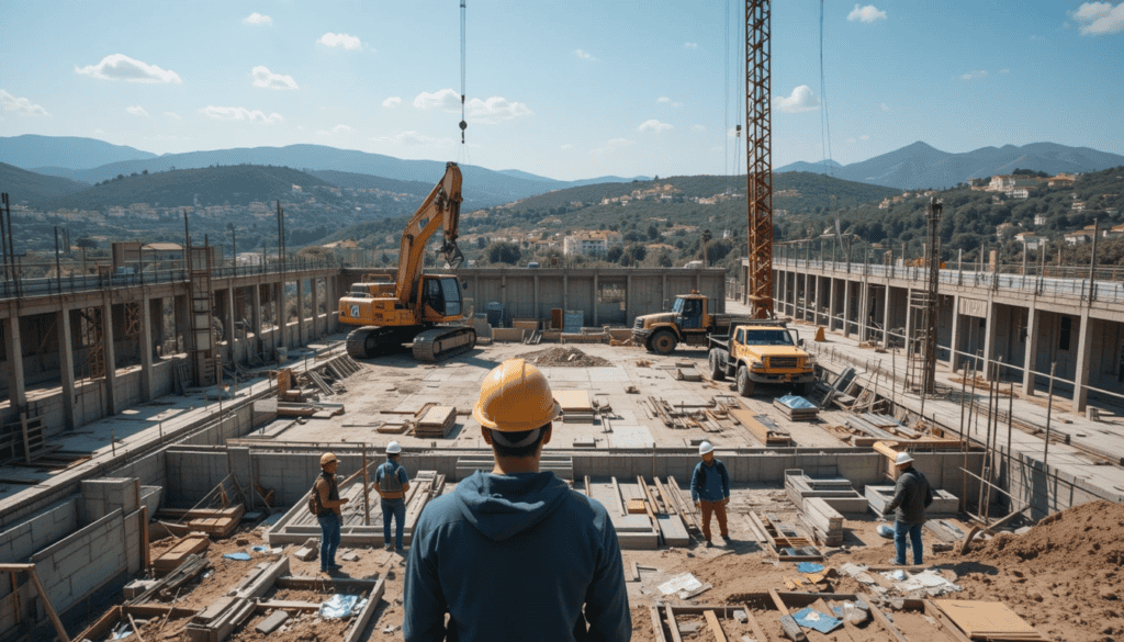 Foto d'un projecte d'enginyeria en execució a Girona. Enginyer Girona.