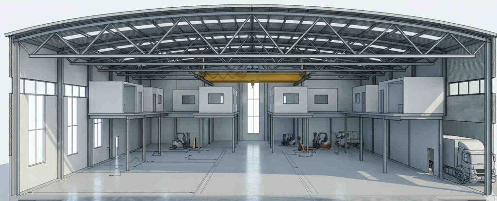 Projecte de construcció de nau industrial a Figueres